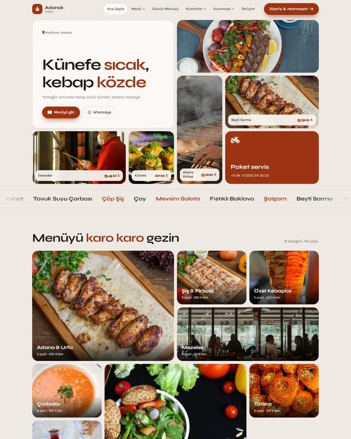 Tema 25 – Mozaik tasarım önizlemesi