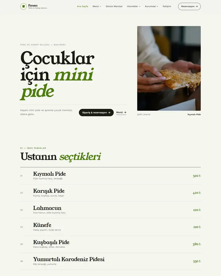 Tema 39 – Şef tasarım önizlemesi